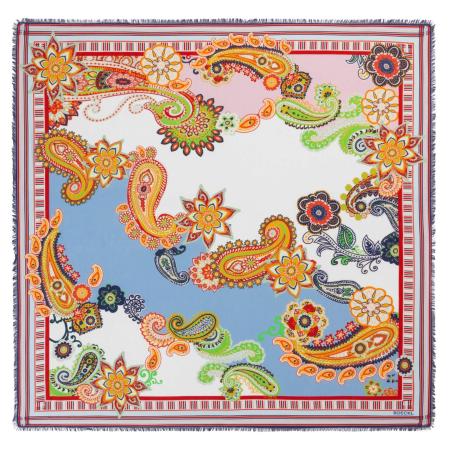 Roeckl Roeckl Doek SUMMER VIBES blauw / gemengde kleuren / oranje