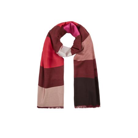 CODELLO Sjaal rosa / rood / donkerrood