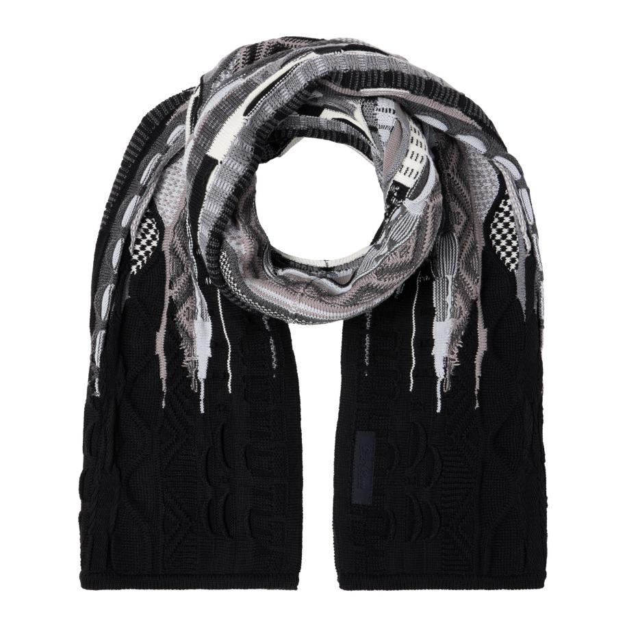 carlo colucci Carlo Colucci Sjaal Di Rosa beige / grijs / zwart / wit -