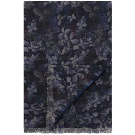 OLYMP SIGNATURE Sjaal donkerblauw/blauw/lichtblauw, Bloemen