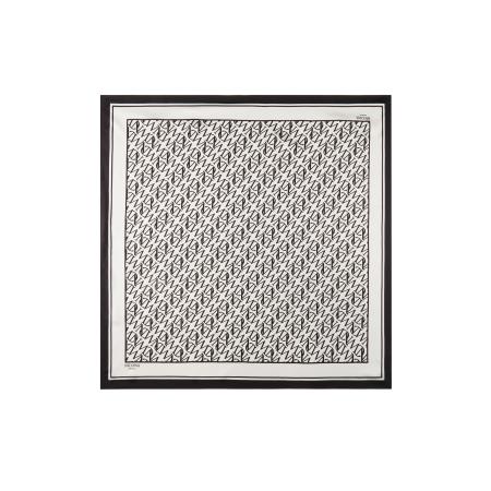 Nicowa Sjaal Aurona lichtgrijs / zwart