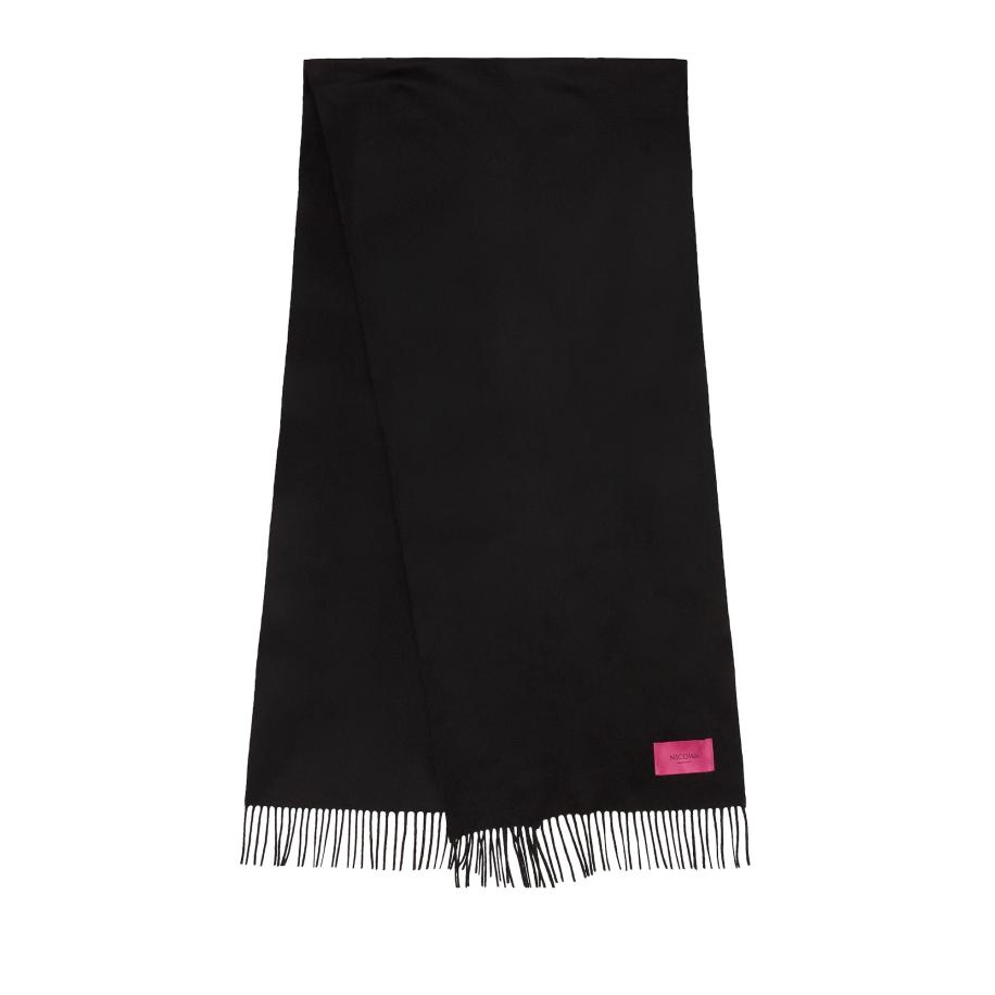 Nicowa Nicowa Sjaal pink / zwart -