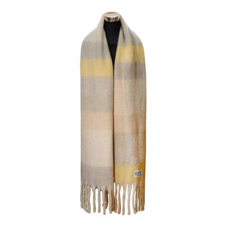 Chillouts chillouts Sjaal Gero beige / lichtgeel / lichtgrijs