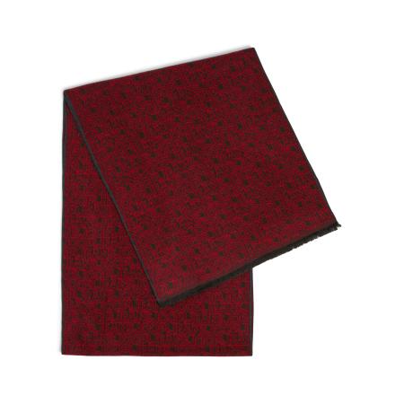 JOOP! Sjaal antraciet / rood