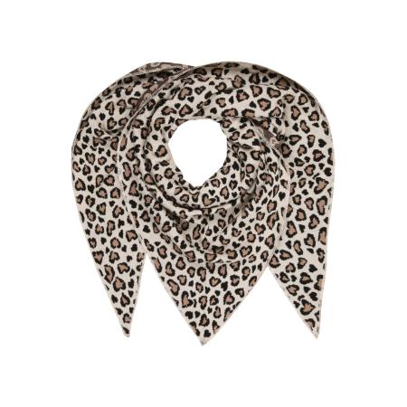 zwillingsherz Zwillingsherz Doek Leo Herzi beige / lichtbruin / zwart