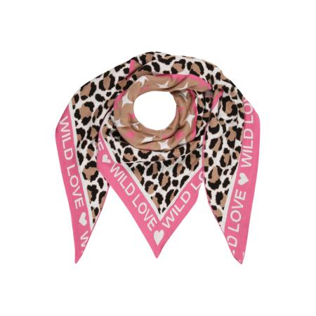 zwillingsherz Zwillingsherz Doek Leo Stern beige / lichtroze / zwart / wit