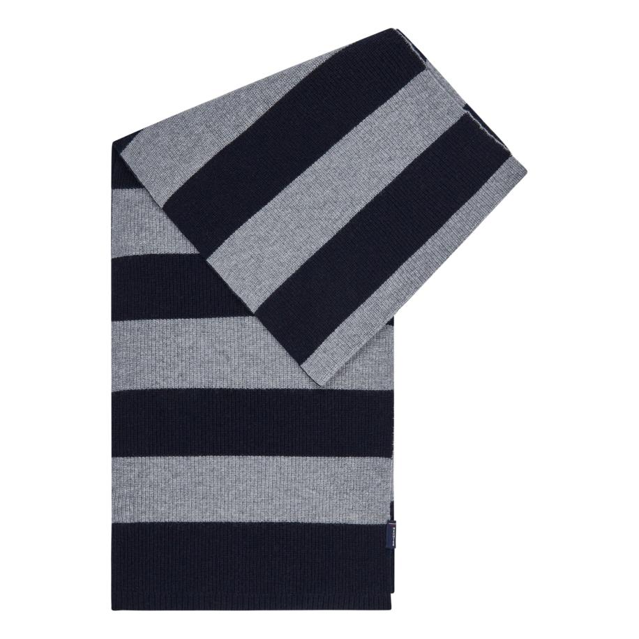 HECHTER PARIS Sjaal donkerblauw / basaltgrijs Multicolor