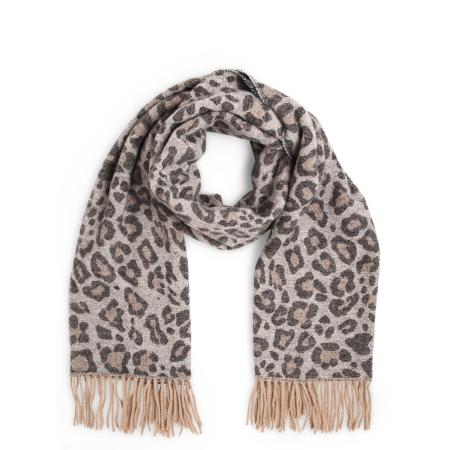 Pieces PIECES Sjaal PCJIRA bruin / lichtbruin / zwart