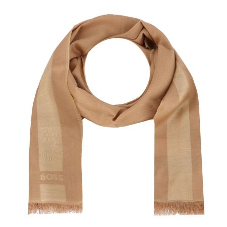 Hugo Boss BOSS Sjaal Eryk beige / lichtbruin