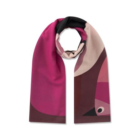 CODELLO Sjaal rood / bourgogne