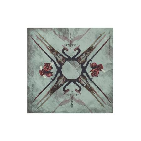 Bolongaro Trevor Bolongaro Trevor Sjaal Ram Skull grijs gemêleerd