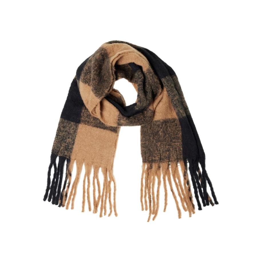 Selected SELECTED Sjaal Tally bruin -