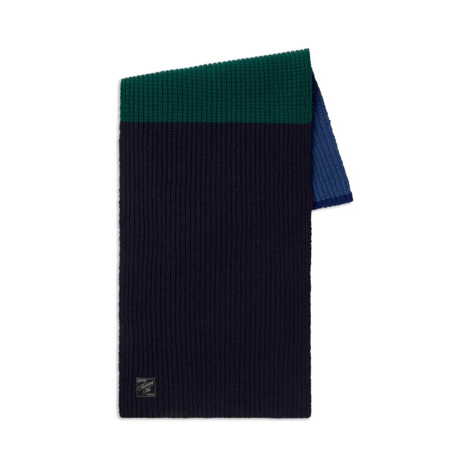 Thinking MU Sjaal gemengde kleuren Multicolor