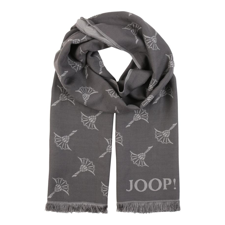 JOOP! JOOP! Sjaal Feris grijs / stone grey -