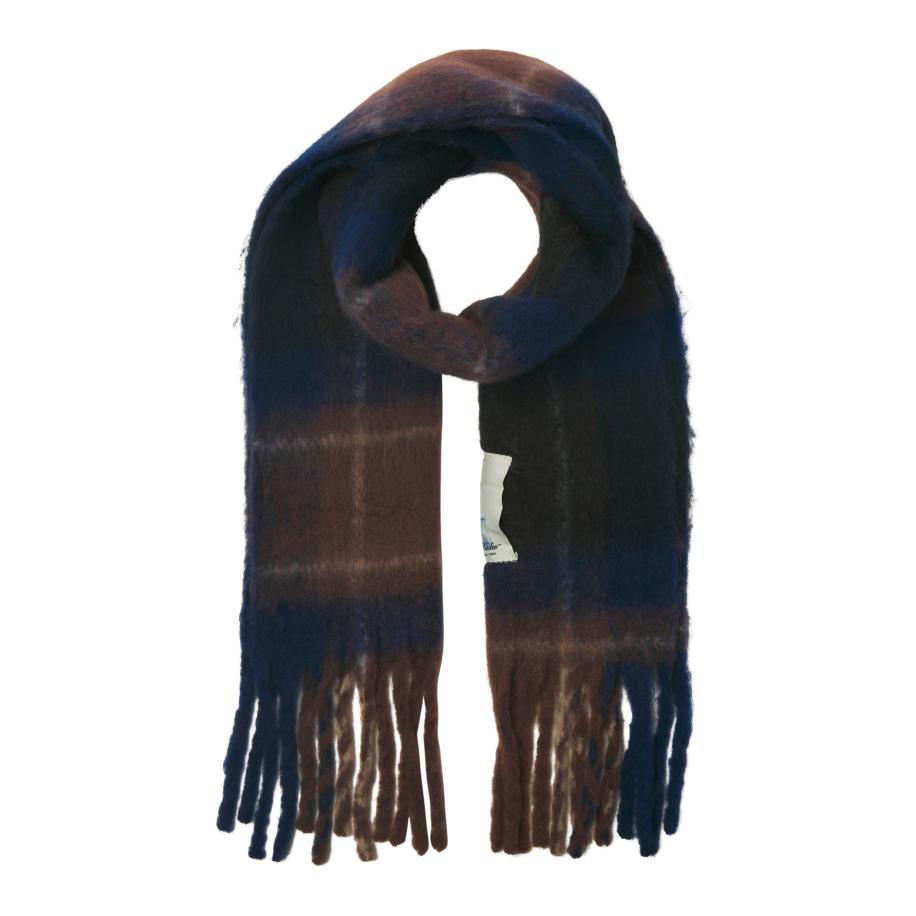 JACK & JONES Sjaal JACNorrebro navy / donkerbruin Blauw