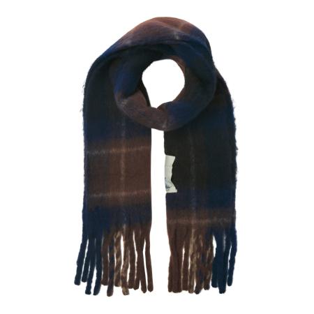 JACK & JONES Sjaal JACNorrebro navy / donkerbruin