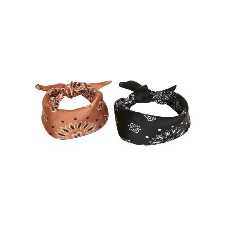 Urban Classics Doek bruin / zwart / wit