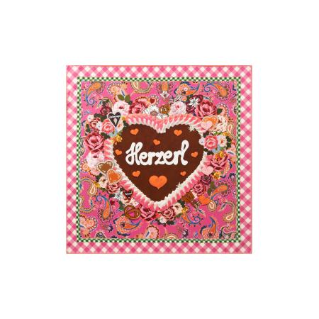 CODELLO Doek gemengde kleuren / pink