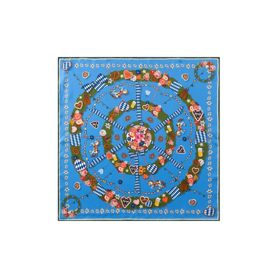 CODELLO Doek blauw / gemengde kleuren Blauw