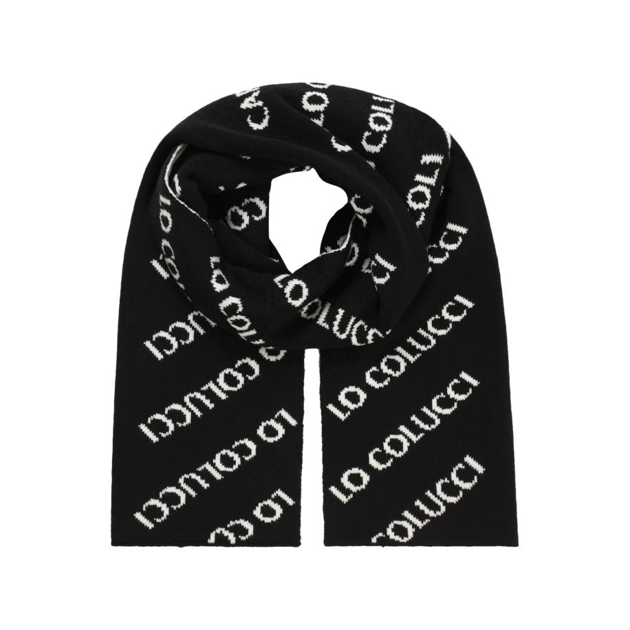 carlo colucci Carlo Colucci Sjaal zwart / wit -