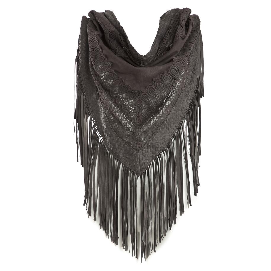 Maze Maze Klederdrachtdoek Mare grijs -