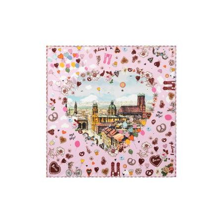 CODELLO Doek gemengde kleuren / rosa