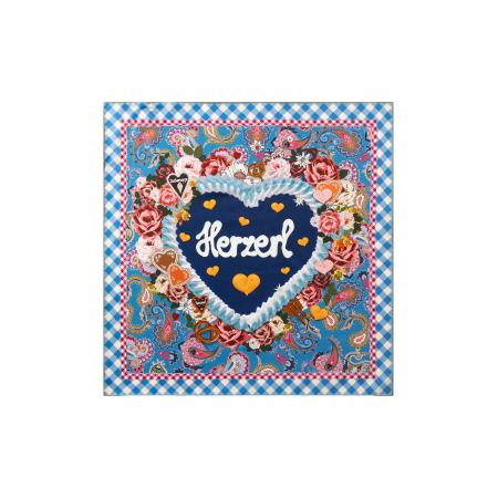 CODELLO Doek blauw / gemengde kleuren