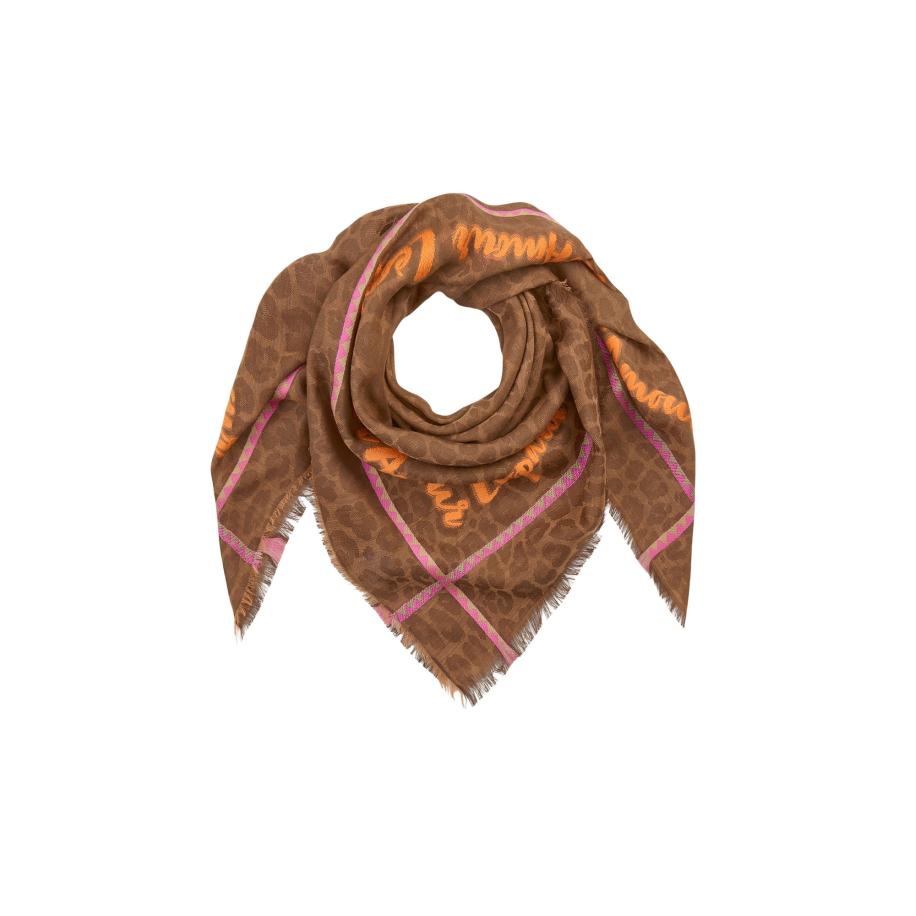 CODELLO Doek bruin / oranje / rosa Bruin