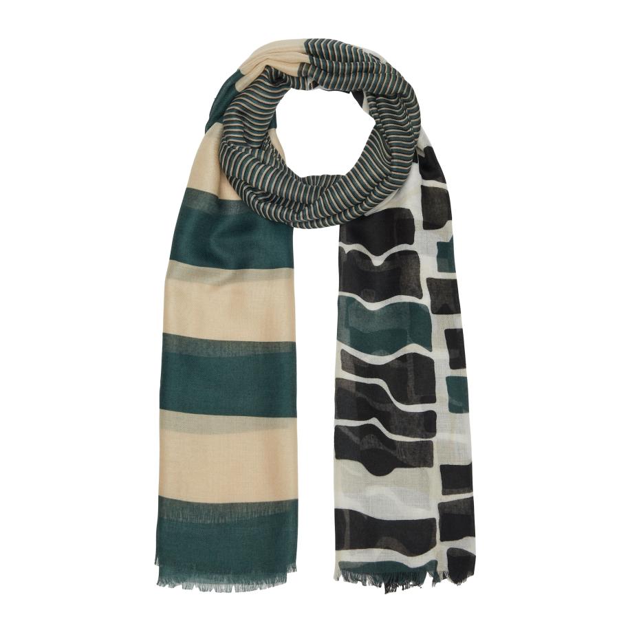 s.Oliver Sjaal gemengde kleuren Multicolor