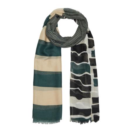 s.Oliver Sjaal gemengde kleuren