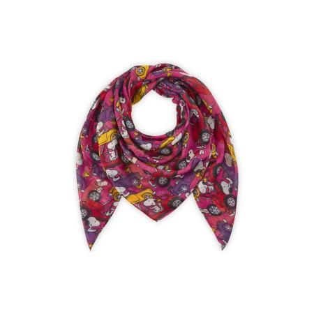 CODELLO Doek lila / pink / zwart / wit