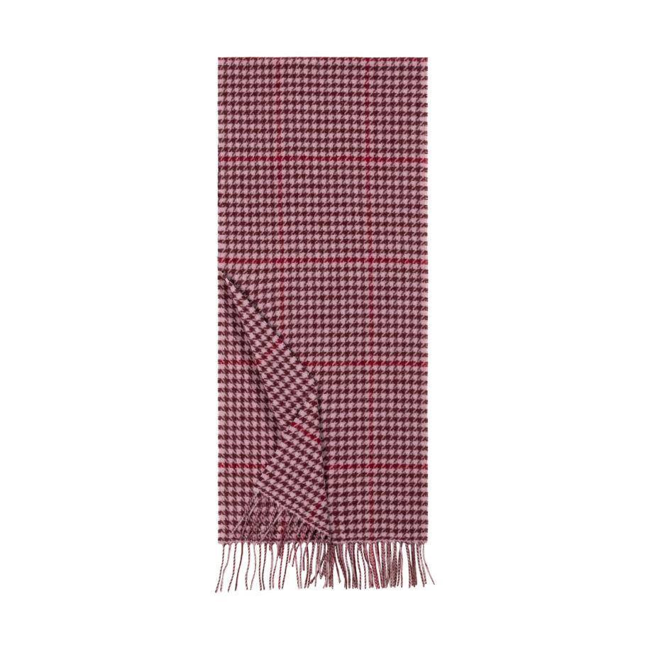 Roeckl Roeckl Sjaal MODERN CHECK DAMEN lila / bordeaux -