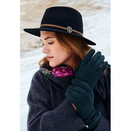 Roeckl Roeckl Sjaal LOTUS JUNGLE beige / donkergroen / pink