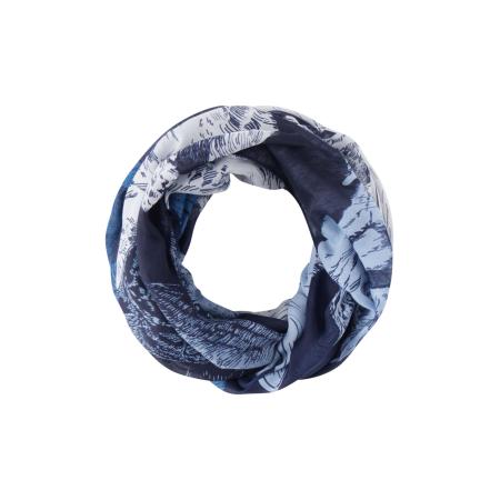 CODELLO Sjaal blauw / wit