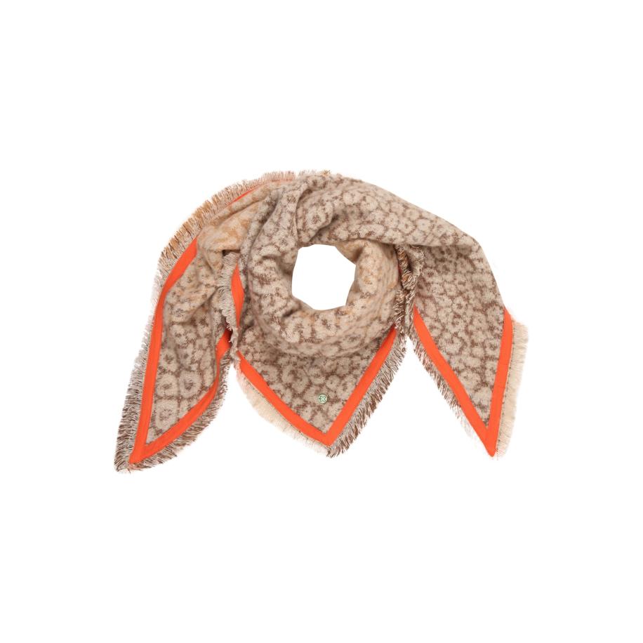 CODELLO Sjaal taupe / bruin / oranje Bruin
