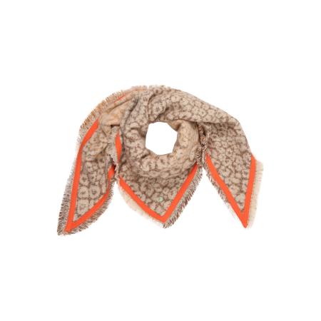 CODELLO Sjaal taupe / bruin / oranje