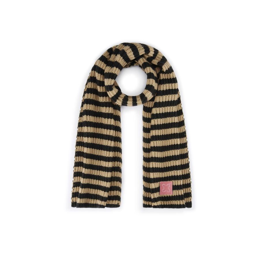 CODELLO Sjaal sand / zwart Multicolor