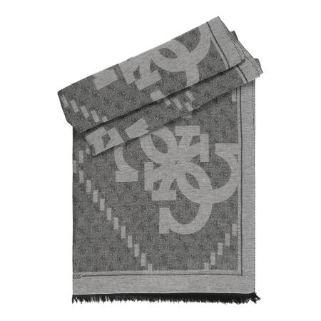 Guess GUESS Sjaal SCARF JACQUARD 80X180 grijs / donkergrijs / zwart