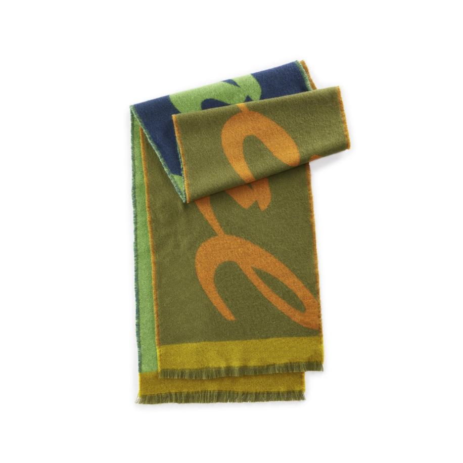 Codello CODELLO Sjaal groen / olijfgroen / gemengde kleuren -