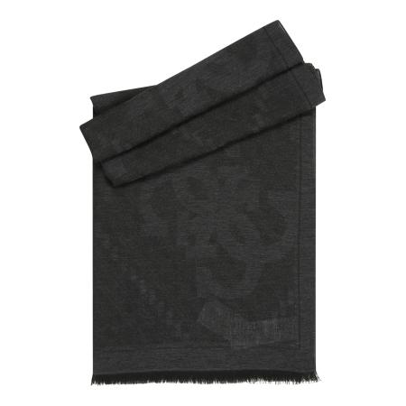 Guess GUESS Sjaal SCARF JACQUARD 80X180 grafiet / zwart