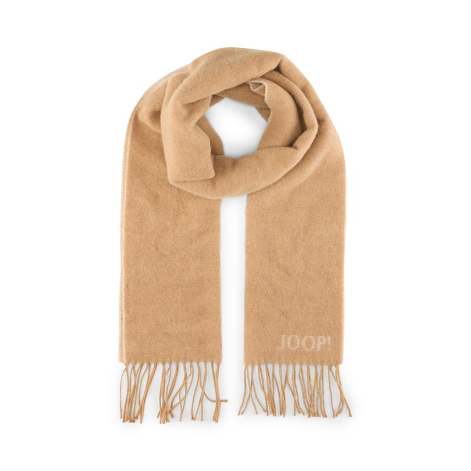 JOOP! Sjaal Larsen camel Bruin