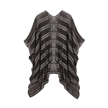 Lascana LASCANA Strandlaken zwart / zilver