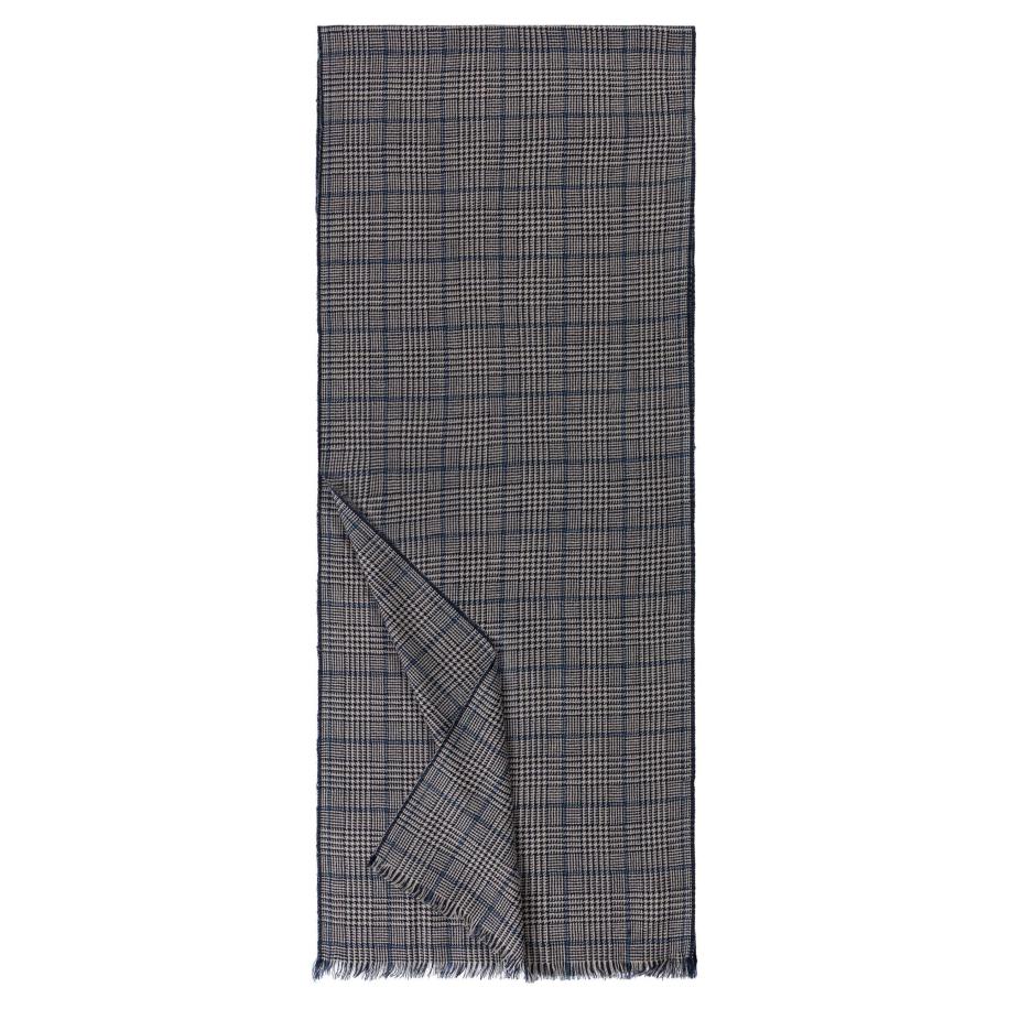 Roeckl Roeckl Sjaal FINE CHECK donkergrijs / zwart -