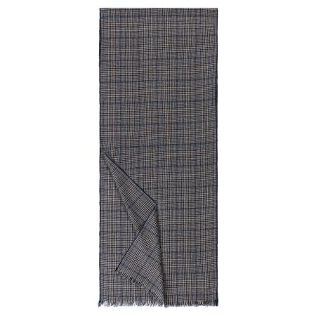 Roeckl Roeckl Sjaal FINE CHECK donkergrijs / zwart
