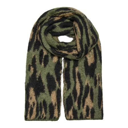 ONLY Sjaal ONLMAUDE lichtbruin / olijfgroen / zwart