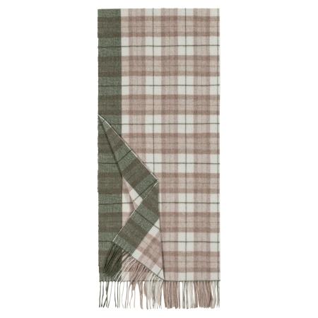 Roeckl Roeckl Sjaal CREATIVE CHECK beige / olijfgroen / wit