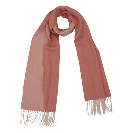 CASH-MERE.CH CASH-MERE.CH Sjaal oudroze / wit