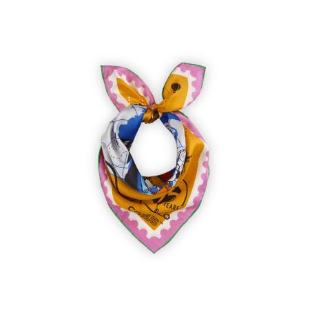 Codello CODELLO Doek blauw / geel / pink / zwart / wit