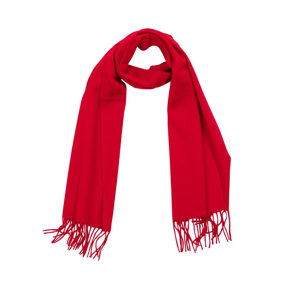 CASH-MERE.CH CASH-MERE.CH Sjaal rood -