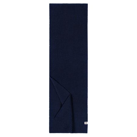 Roeckl Sjaal KLASSICHER STRICKSCHAL blauw / nachtblauw / donkerblauw